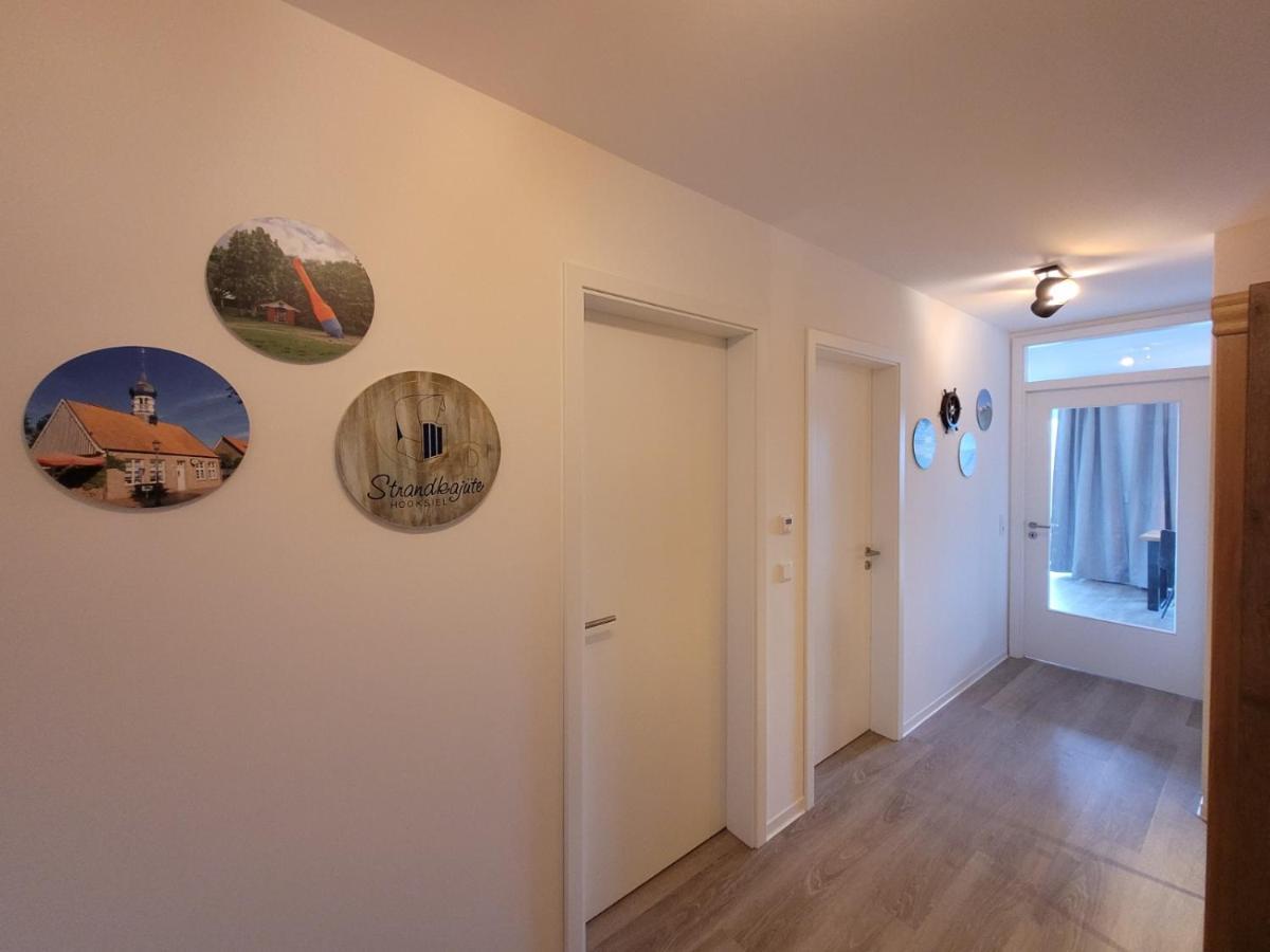 Strandkajuete Hooksiel Schillig Esterno foto